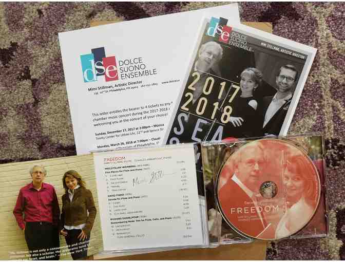 Dolce Suono Chamber Music Ensemble Tickets (4) and signed CD