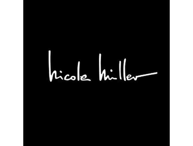 Nicole Miller Tote Bag - Grey Metallic