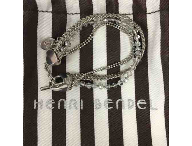 Silver 3-Strand Bracelet (Henri Bendel)