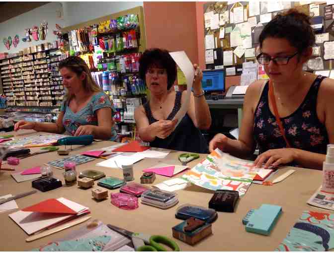 Paper Source Class for 6-8 people