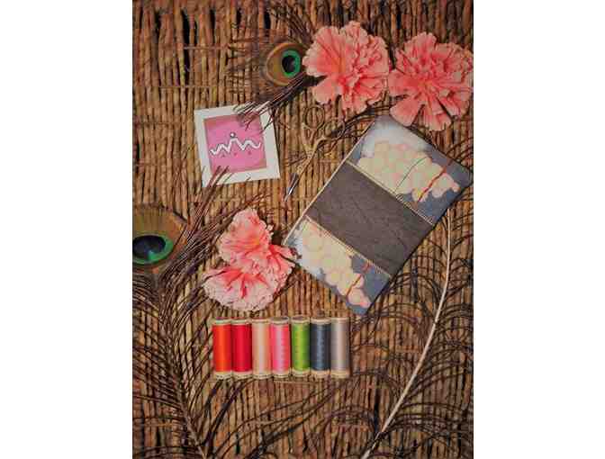 Wallet Pouch from Aalpha Pink Bureau and Amex Gift Cards