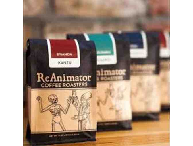 Dessert and Coffee Package with a Cynful Bliss Cake Sampler Pack and ReAnimator Coffee