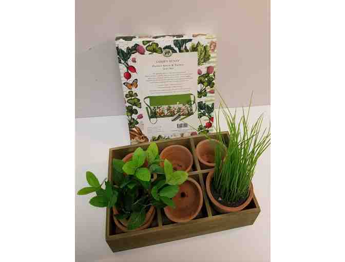 Garden Gift Set and Framed Flower Photograph