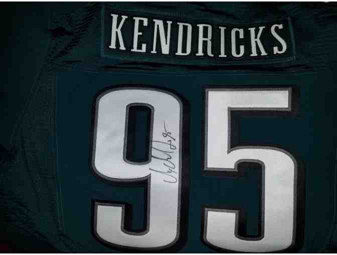 Official Eagle's Jersey Autographed by Mychal Kendricks #95