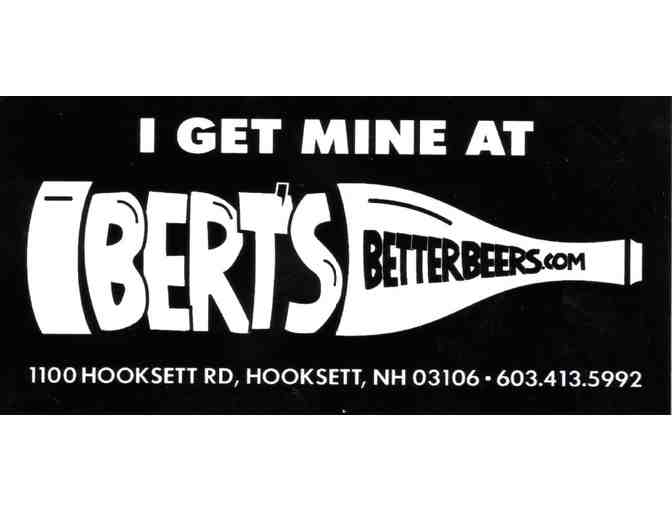 Bert's Better Beers in Hooksett - $15 Gift Certificate