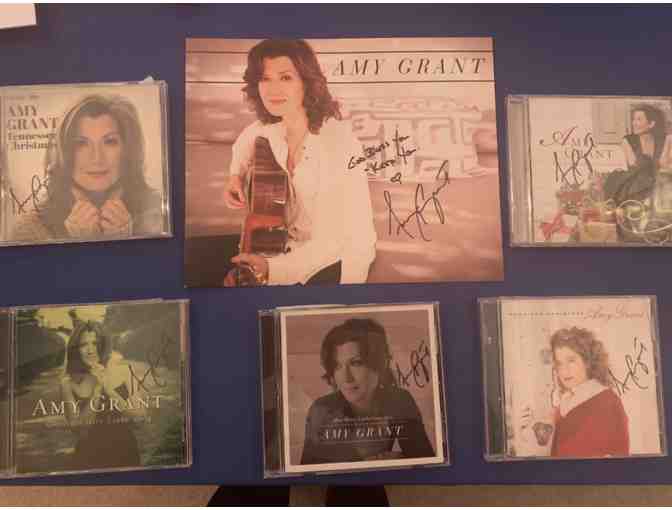 Amy Grant autographed CDs and Photo