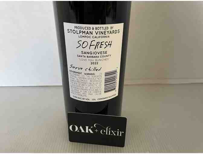 Oak & Elixir $50 Gift Card and Magnum of Wine!