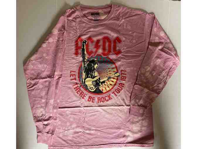 Pink AC/DC Long Sleeve Shirt! - Photo 1