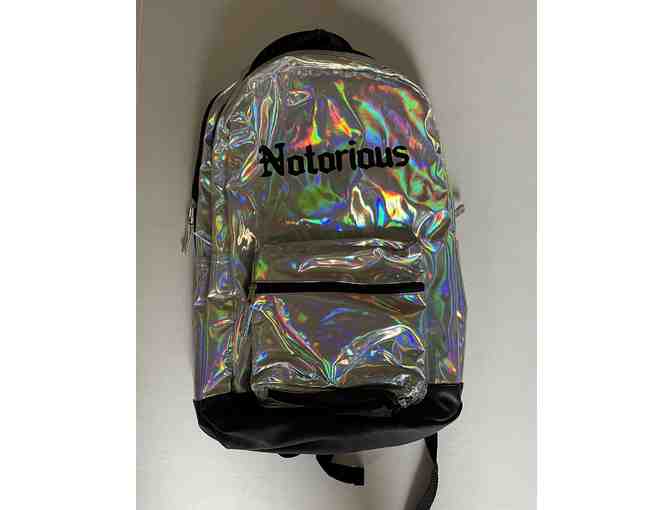 Notorious B.I.G. aka Biggie Smalls holographic Backpack! - Photo 1