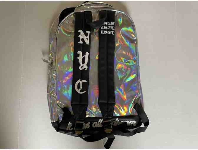 Notorious B.I.G. aka Biggie Smalls holographic Backpack! - Photo 2