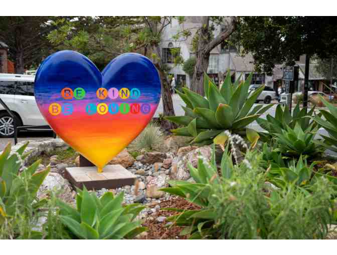 Heart Sculpture 'Let Love Be' by Laura Crystina Alexander