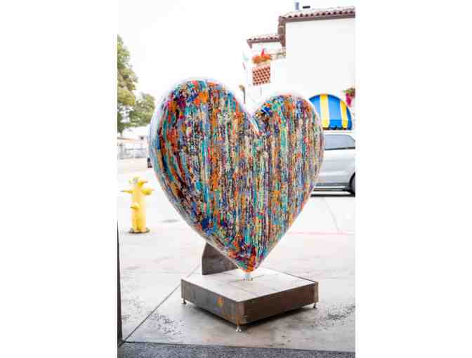 Heart Sculpture 'Community' by Ashley Bennett-Stoddard