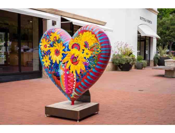 signed Heart Sculpture 'Bohemia' by Simon Bull
