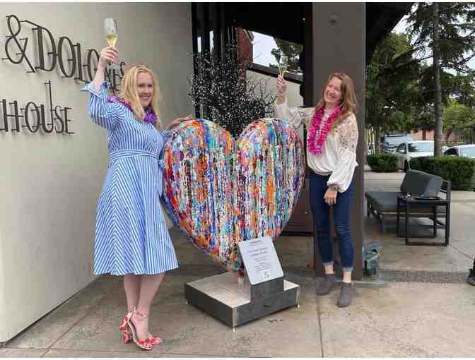 Heart Sculpture 'Community' by Ashley Bennett-Stoddard