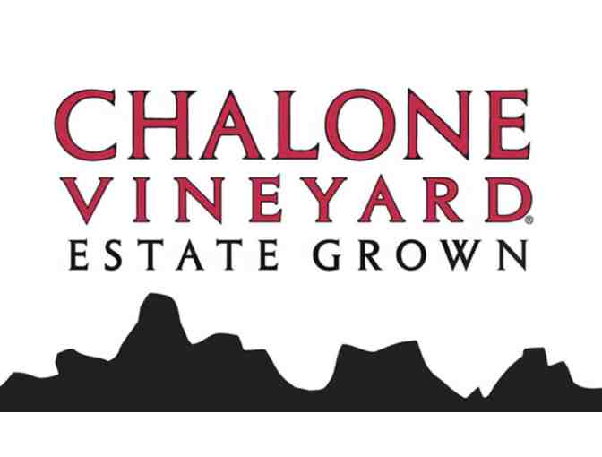 Chalone Vineyard, Estate Grown, Two (2) Bottles of 2022 Chardonnay & Alder Dine Trays