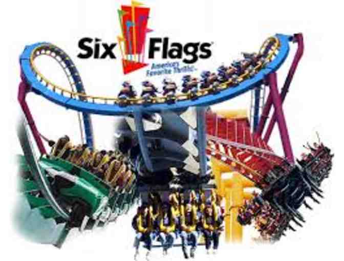4 Tickets to Six Flags Theme Park