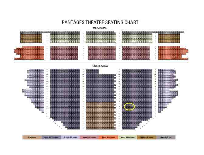 2 Orchestra Tickets to Wicked - December 20th
