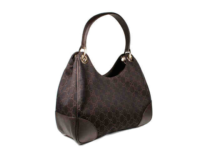 Brand New Gucci Womens Handbag Colbert Shoulder Bag Brown GG Logo