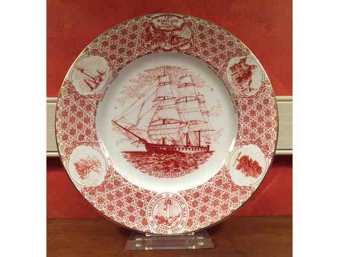 The Maryland Plate by Coalport