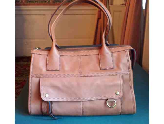 Fossil Medium Sized Handbag - light brown leather
