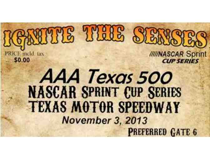 TX Motor Speedway - 4 Tickets to AAA Texas 500 Nascar Sprint Cup Series Nov 3rd