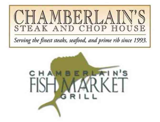Chamberlain's Restaurants - $50 in Gift Cards
