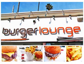 $80 GIFT CARDS BURGER LOUNGE + $50 GIFT CERTS PINK'S HOT DOGS + 10 MEAL COUPONS TOMMY'S