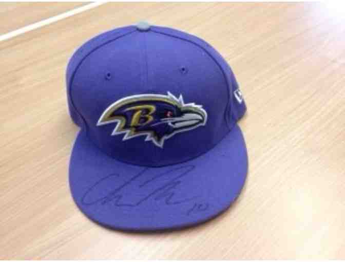 Autographed Cap from Ravens Wide Receiver Chris Moore