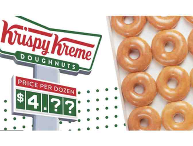 Krispy Kreme Dozen Glazed Donuts (Digital Redeemable Code)