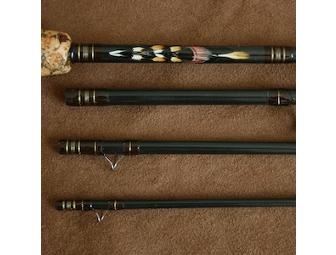 Custom 4-wt. Graphite Fly Rod by Dennis Harper -- A Work of Art