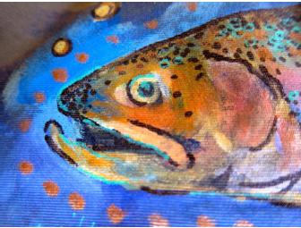 Spectacular One-of-a-Kind Fishing Vest Celebrating the Spirit of Casting for Recovery