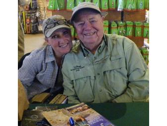 Dinner for Five with Lefty Kreh at Bluegrass Tavern in Baltimore, Maryland