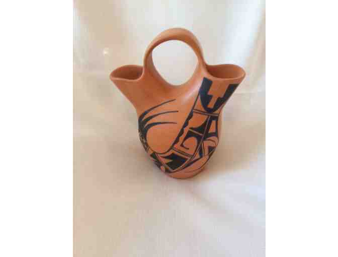 Hopi Abstract Bird Wedding Vase