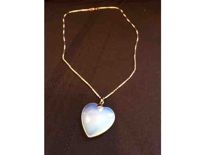 Sterling Silver Necklace with a Heart Pendant