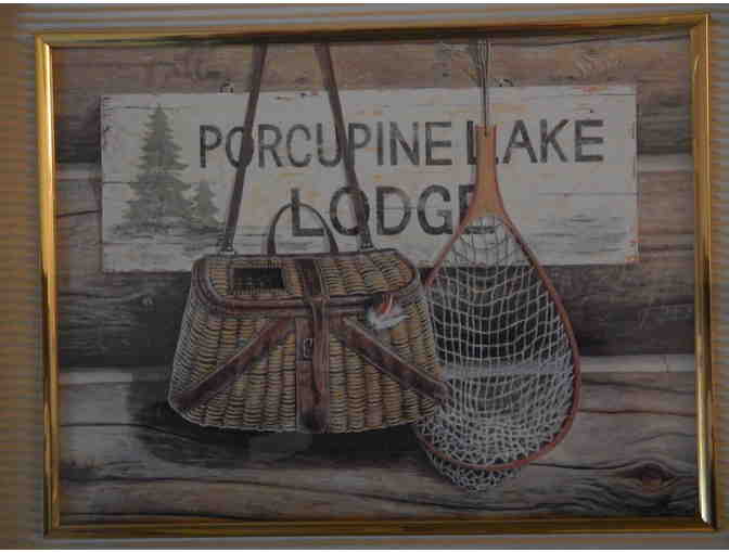 Porcupine Lake - Watercolor Print