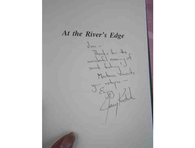 3 Fly Fishing Books: True Love and the Wooly Bugger; At the River's Edge (signed) and 365