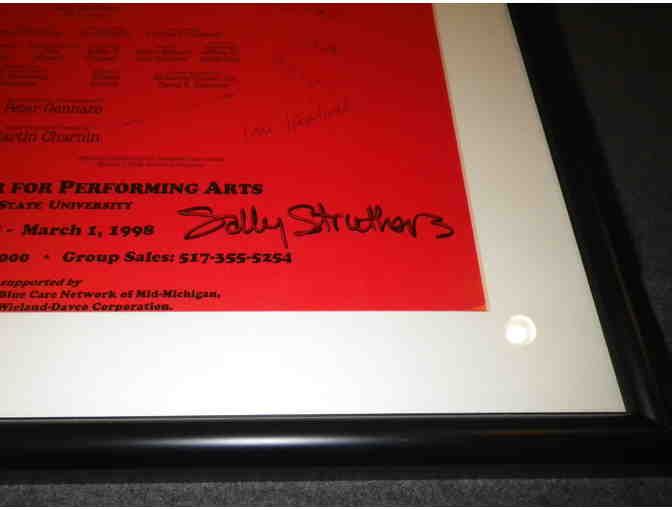 Autographed (Sally Struthers)  Broadway Tour Poster: ANNIE