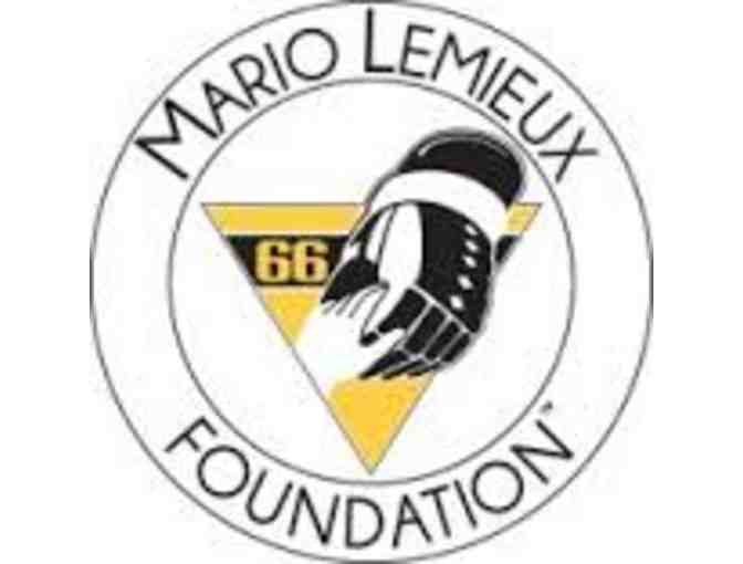 Mario Lemieux Autographed Pittsburgh Penguin Hockey Puck