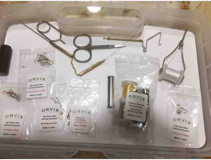 Orvis Rod & Tackle Silver Label Fly Tying Kit