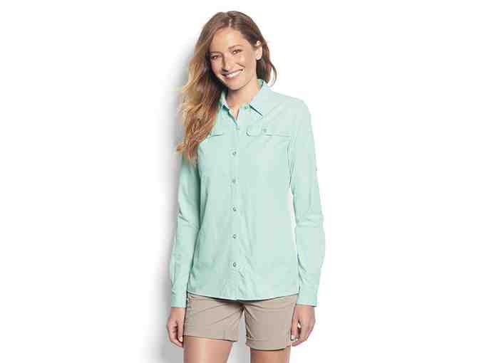 Orvis Women's Open Air Casting Shirt with Custom CfR Logo - XS