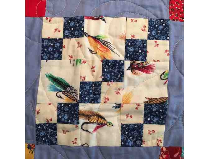 Extraordinary Fly Fishing Quilt