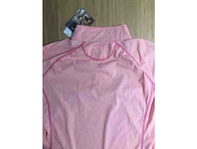 Orvis Women's Drirelease Long-Sleeved Quarter-Zip Tee with CfR logo - XL