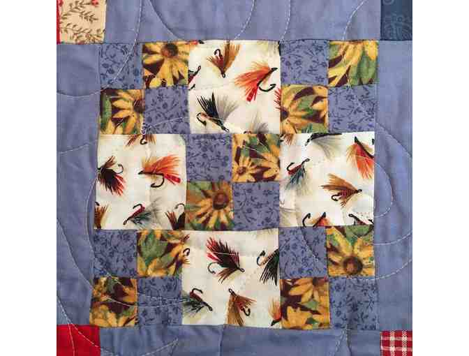 Extraordinary Fly Fishing Quilt