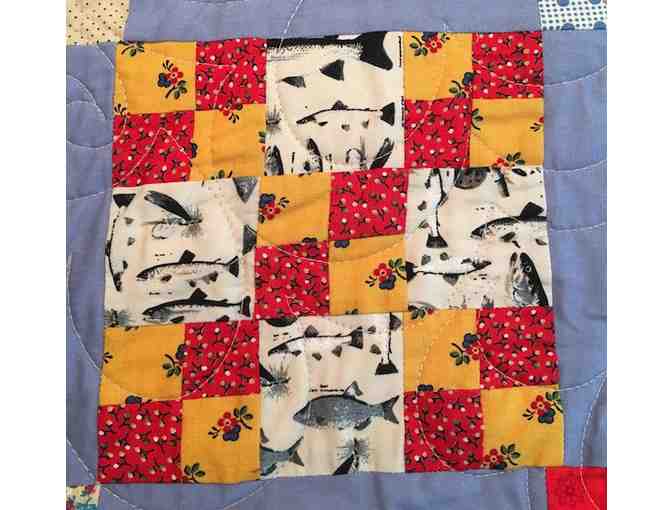 Extraordinary Fly Fishing Quilt