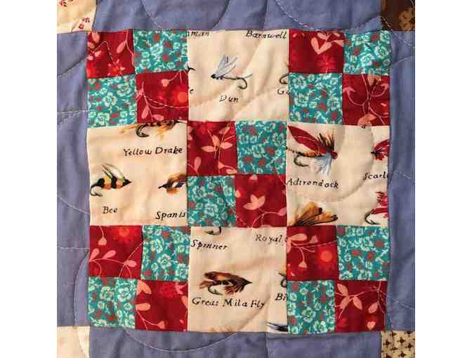 Extraordinary Fly Fishing Quilt