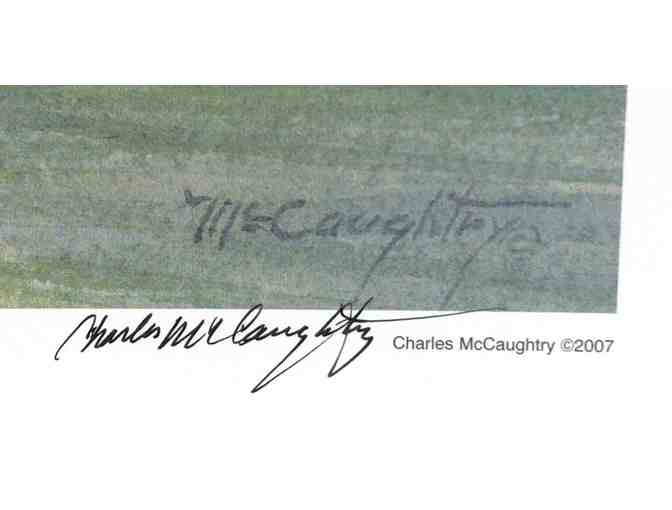 'First Light, First Strike' - lithograph by Charles McCaughtry