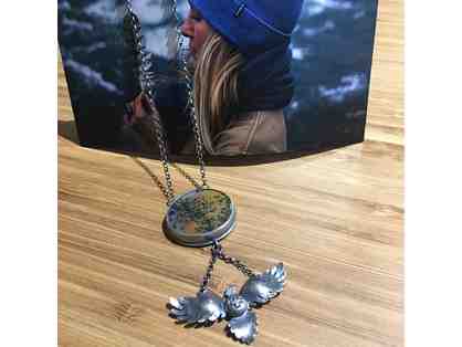 "Uplifted" Necklace by The Noisy Plume