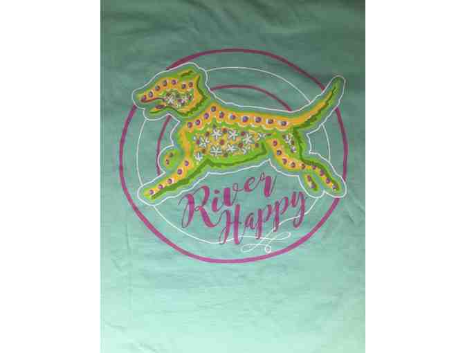 River Happy Hat and Tshirt - XL