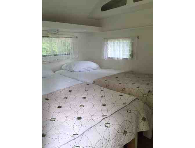 Vintage Camper Stay and Fly Fishing Instruction