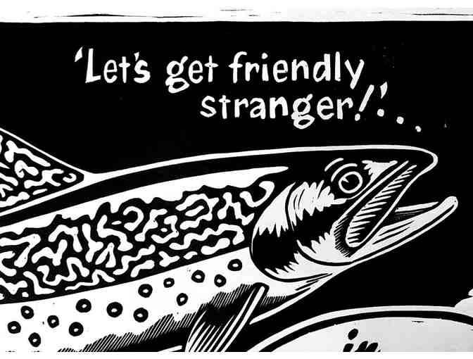 Wandering Blue Lines' Patterns of Attraction